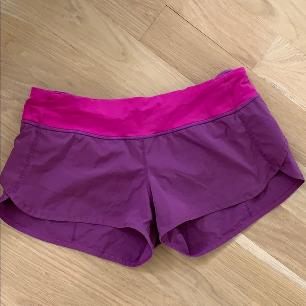 Lululemon running shorts